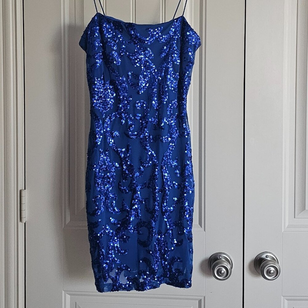 Windsor royal blue dress